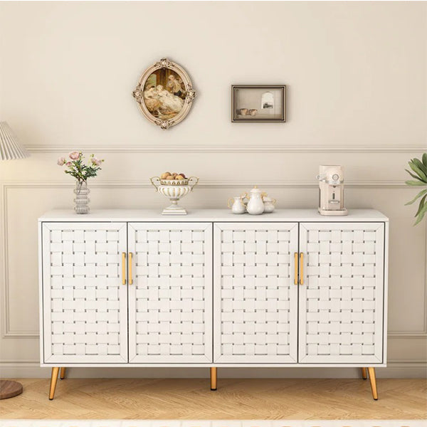 Rattan Sideboard & Cabinet | Small | White