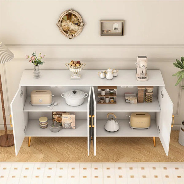 Rattan Sideboard & Cabinet | Small | White