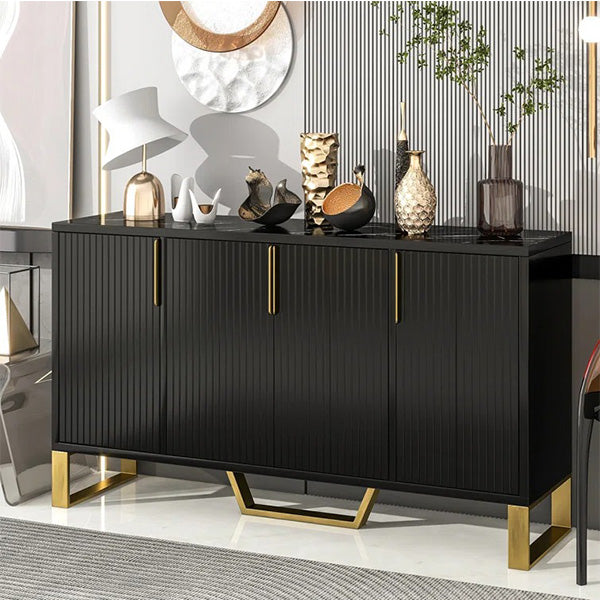 Ean Sideboard Cabinet Small Black
