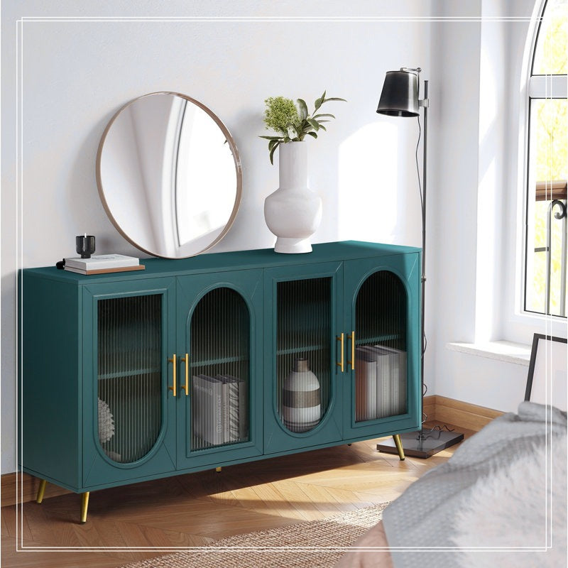 Side view of Green Tenzo Sideboard