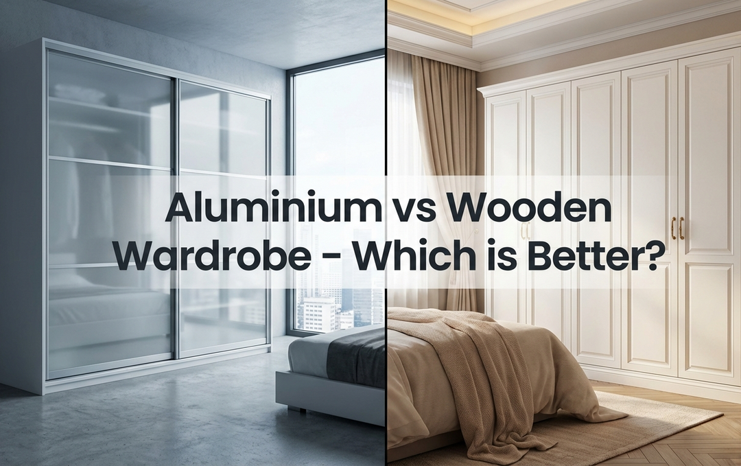 Aluminium Wardrobe vs Wooden Wardrobe: Which Is Better for Indian Homes?