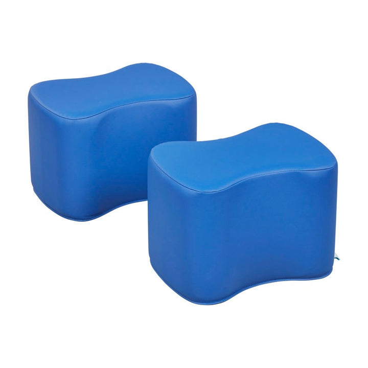 Bunk Softplay Block Playset 2-Piece Blue