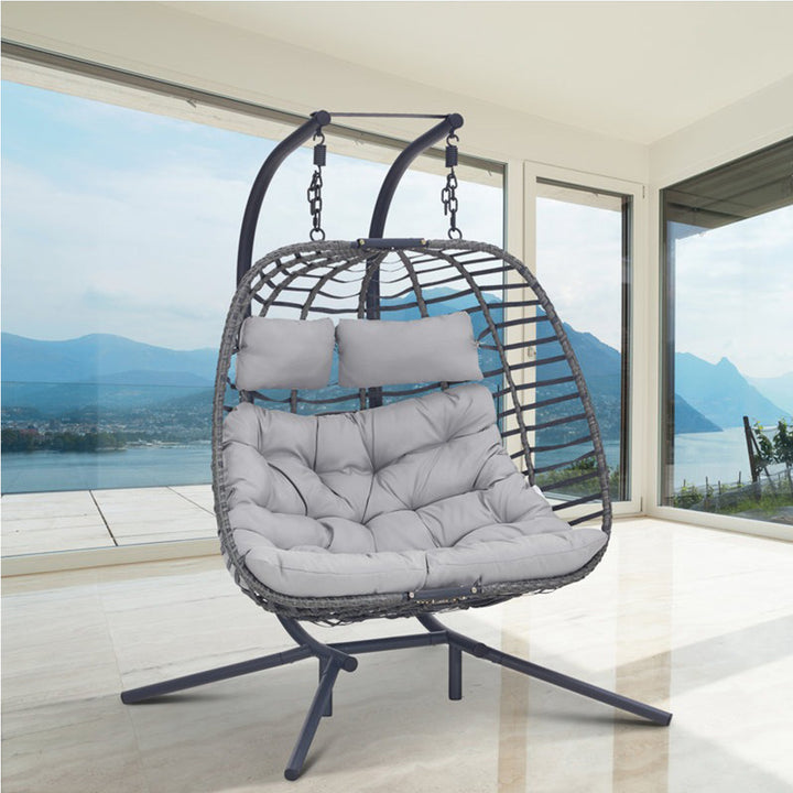 Kota Swing Chair with Stand