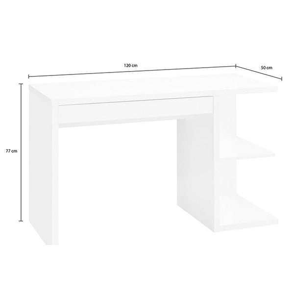 Hut Study Table | White