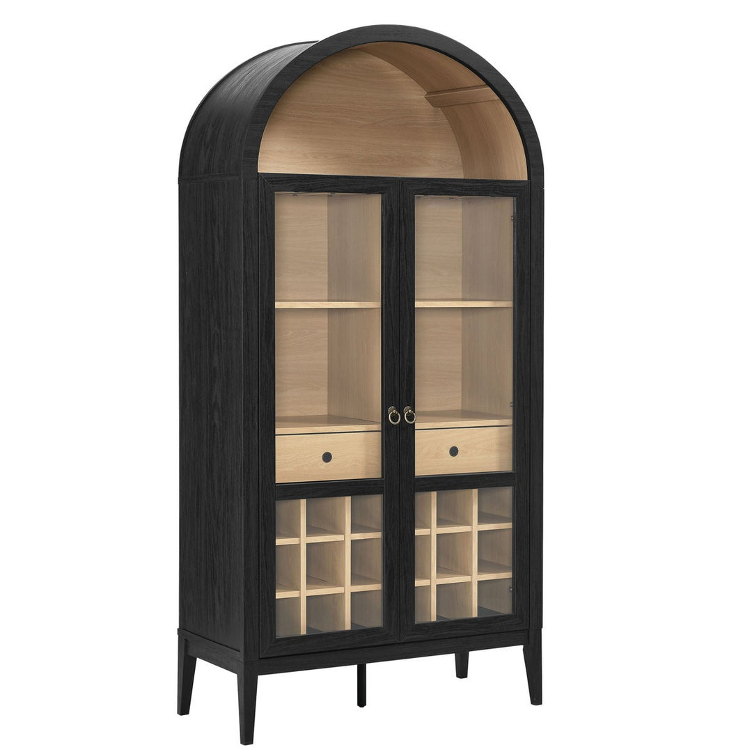 Hina Tall Bar Unit | Black