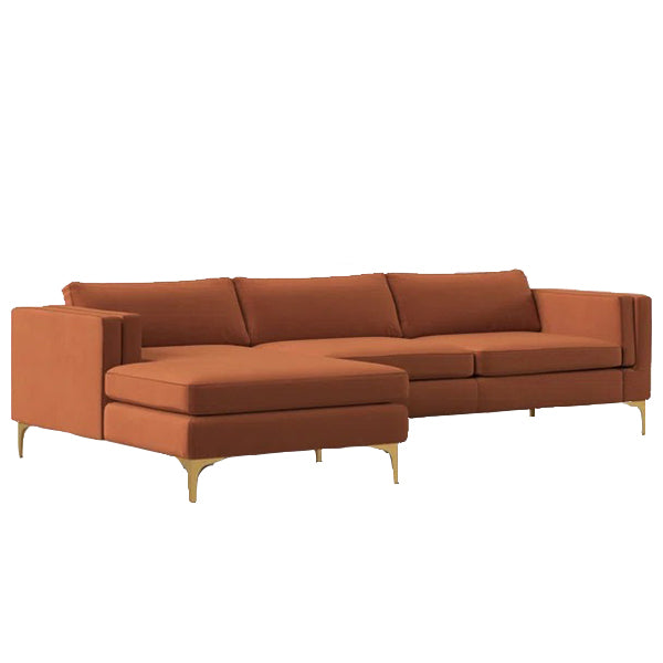 Francisco L shape Sofa | Tan | Facing Left