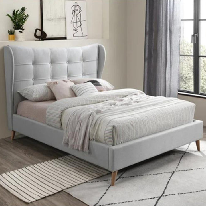 Haven Bed Without Storage | King | Grey Fabric