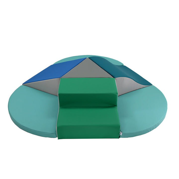 Pals Softplay Climber Playset 7-Piece Navy|Blue|Green