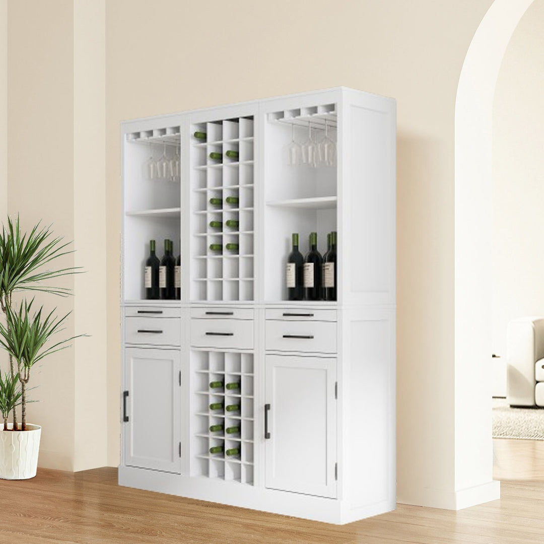 Tian Tall Bar Unit | White