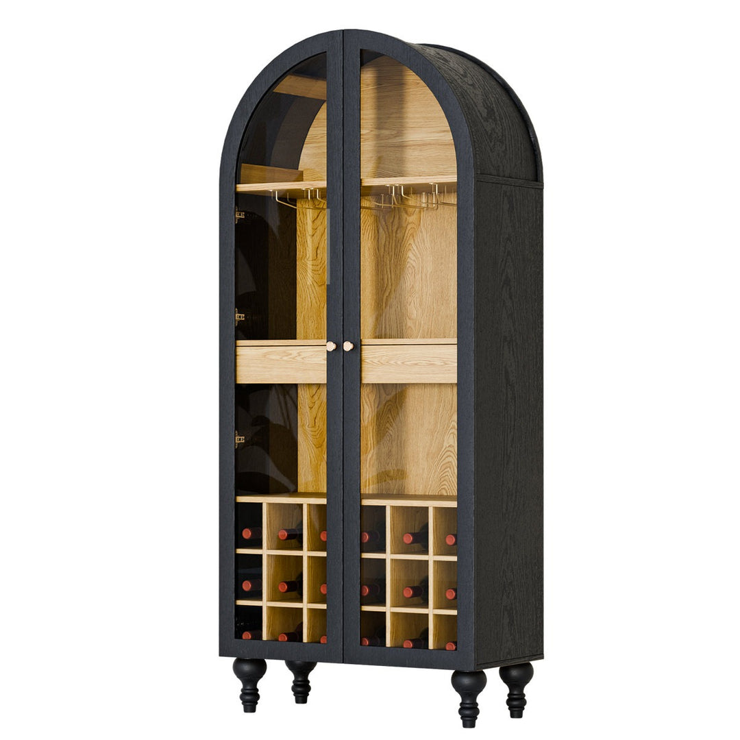 Yui Bar Tall Unit | Black