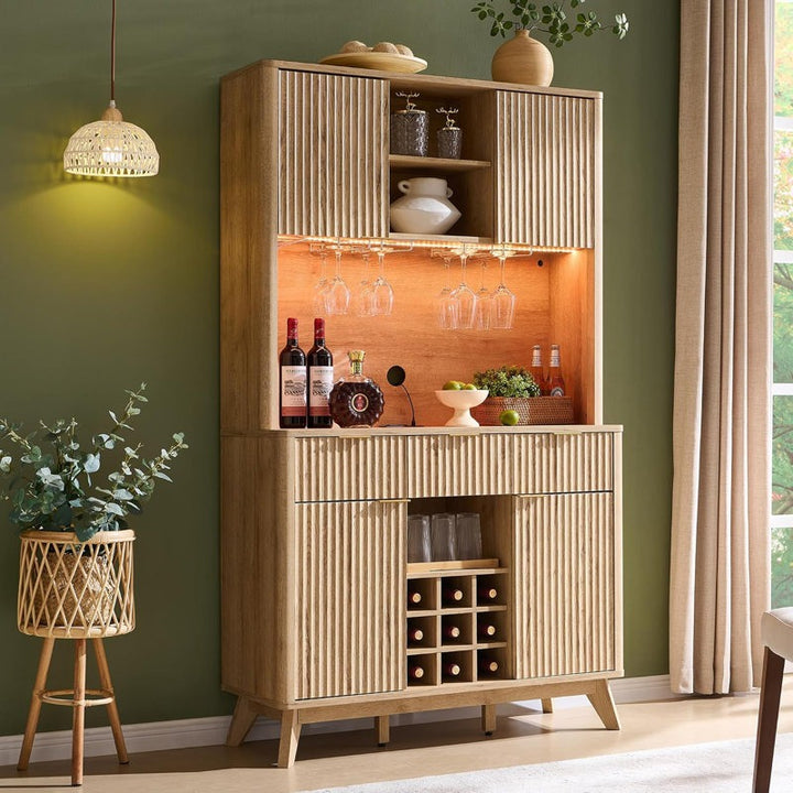 Aiko Tall Bar Unit | Natural