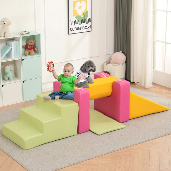 Luhu Softplay Climber Playset 6-Piece