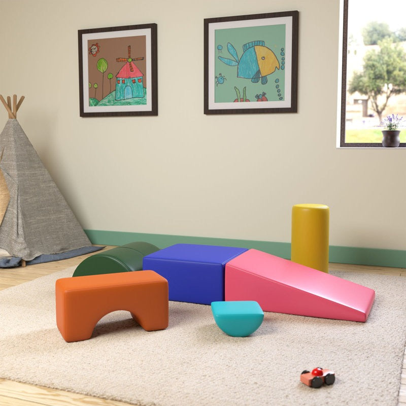 Zuhu Softplay Climber Playset 6-Piece