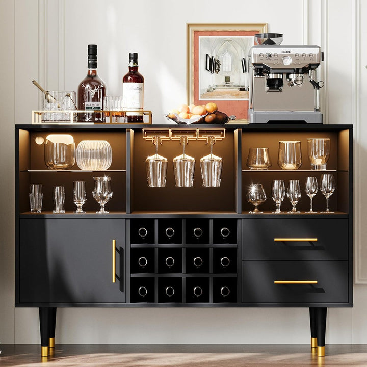Miyu Bar Cabniet | Black