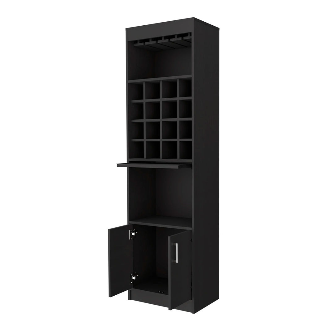 Riko Tall Bar Unit | Black