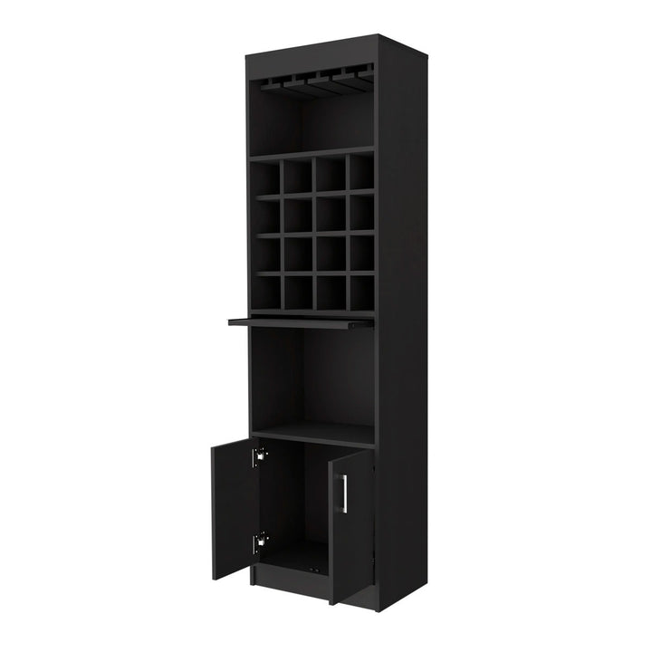 Riko Tall Bar Unit | Black