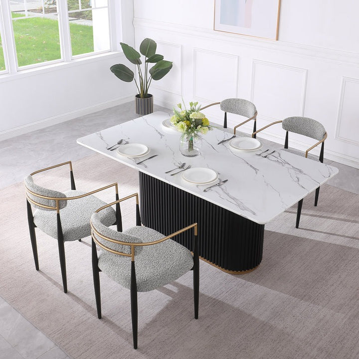 Falx 4-Seater Dining Table Set