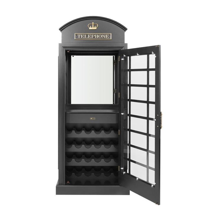 Booth Tall Bar unit | Black