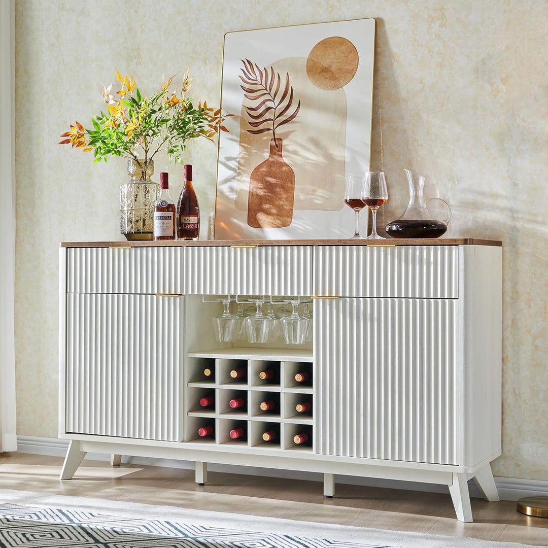 Zhi Bar Cabinet | White