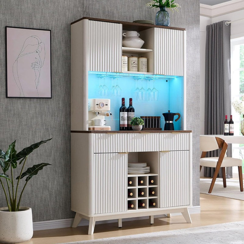 Aiko Tall Bar Unit | White
