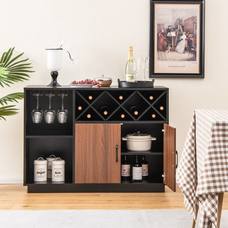 Nozomi Bar Cabinet | Black