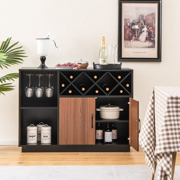 Nozomi Bar Cabinet | Black