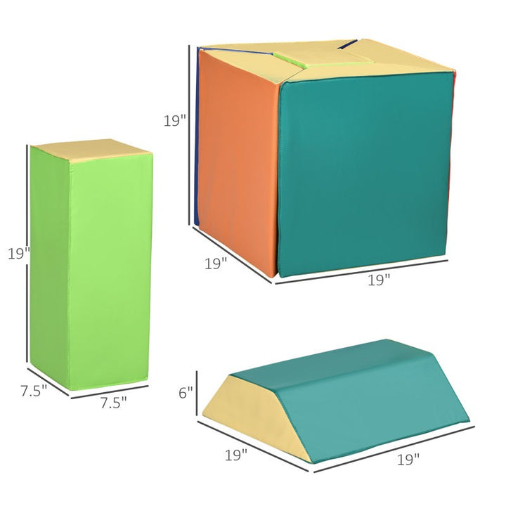 Box Softplay Blocks Playset 5-Piece