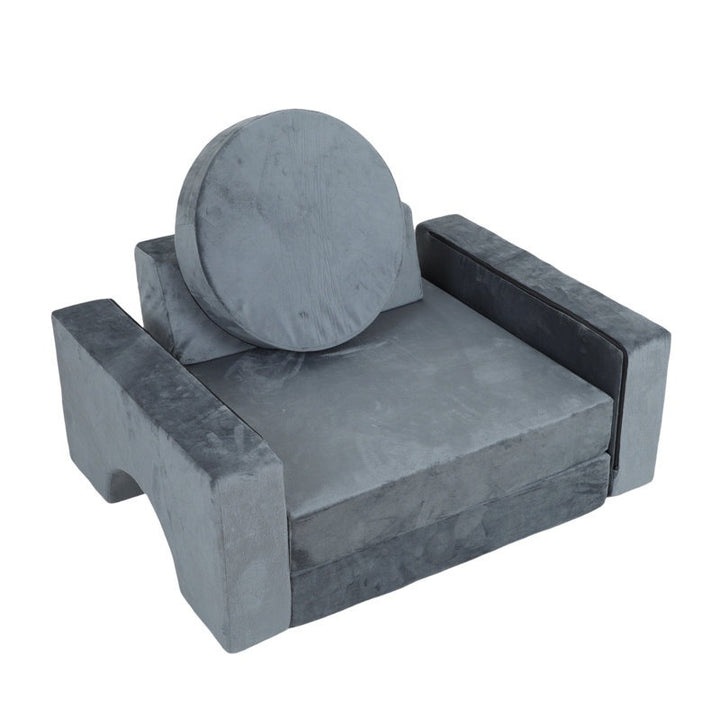 Monster Softplay Block Playset 14-Piece Grey