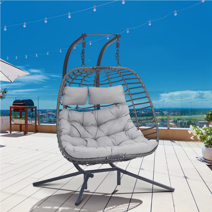 Kota Swing Chair with Stand