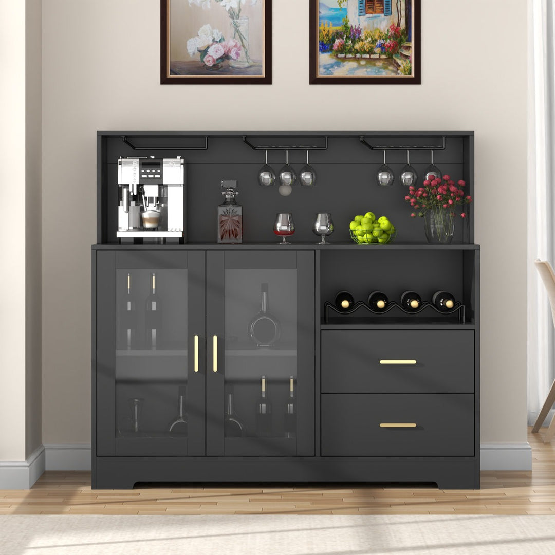 Ayaka Bar Cabinet | Black