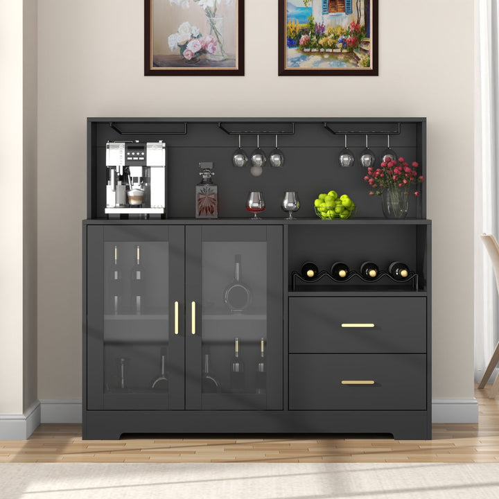 Ayaka Bar Cabinet | Black