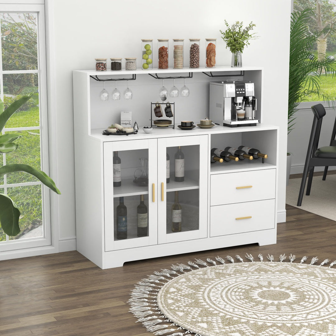 Ayaka Bar Cabinet | White