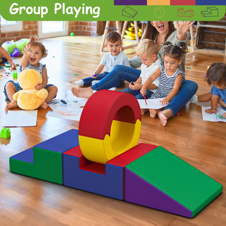 Tini Softplay Climber Playset 5-Piece