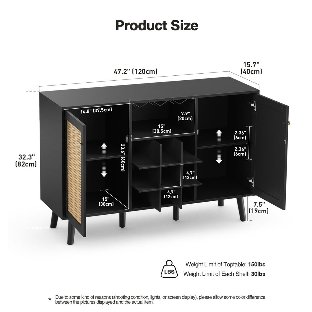 Ami Bar Cabinet | Black