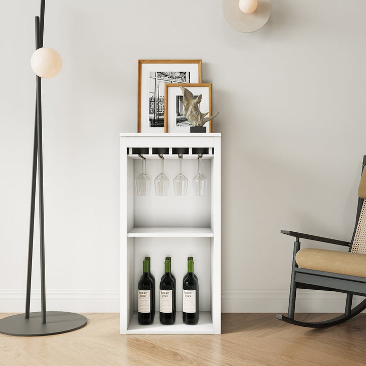 Tian Tall Bar Unit | White