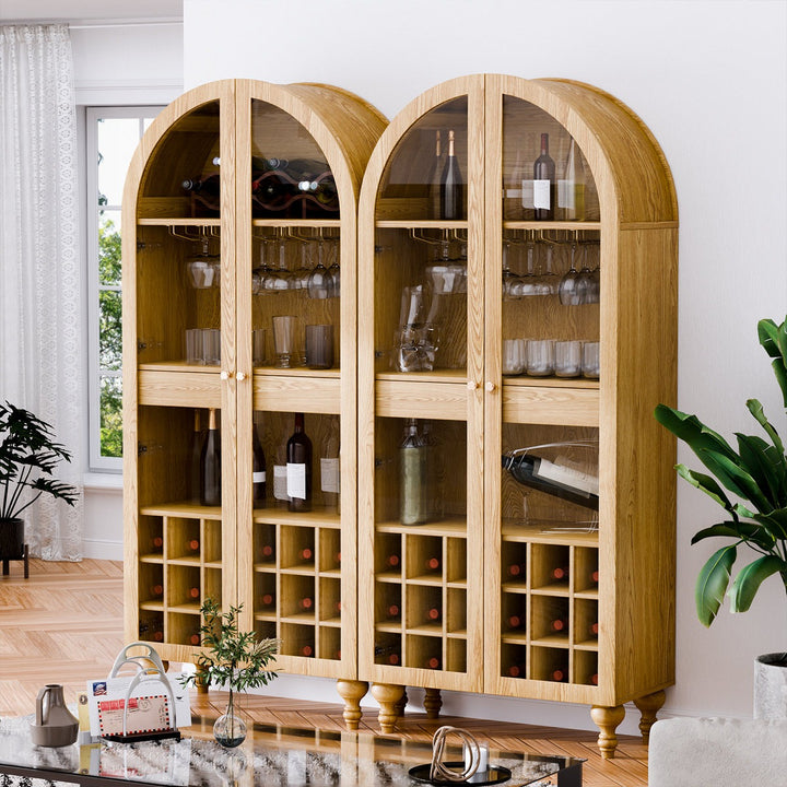 Yui Tall Bar Unit | Natural