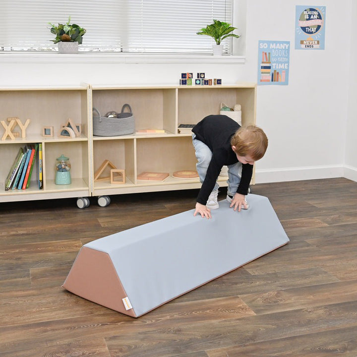 Beam Softplay Balance Beam Block Grey
