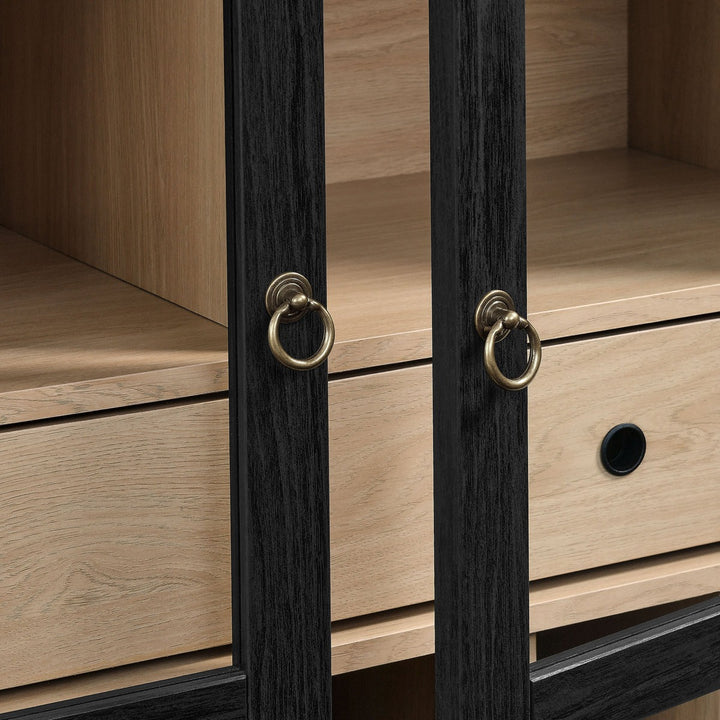 Hina Tall Bar Unit | Black