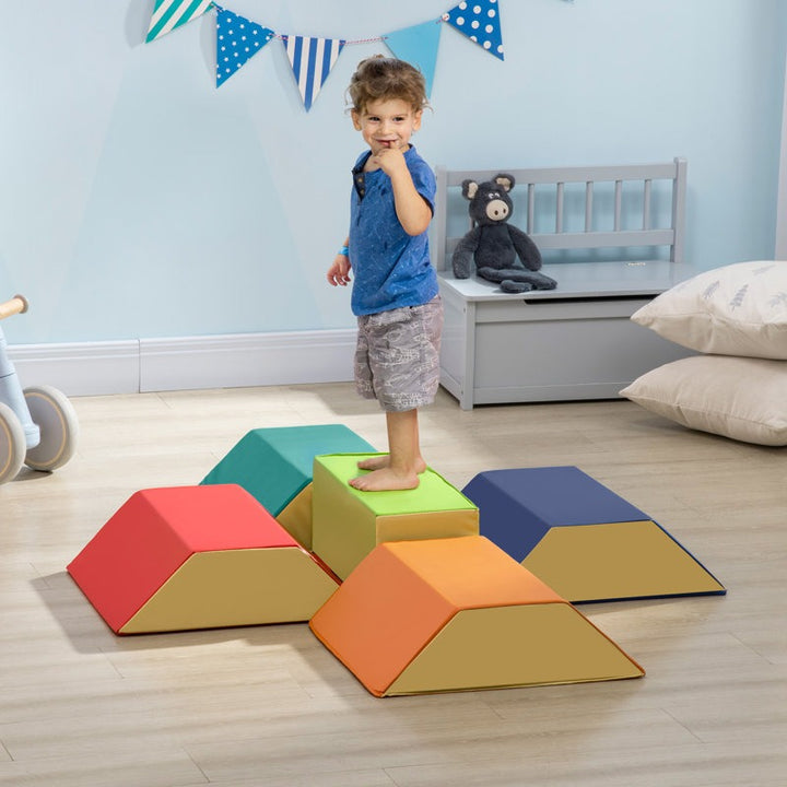 Box Softplay Blocks Playset 5-Piece