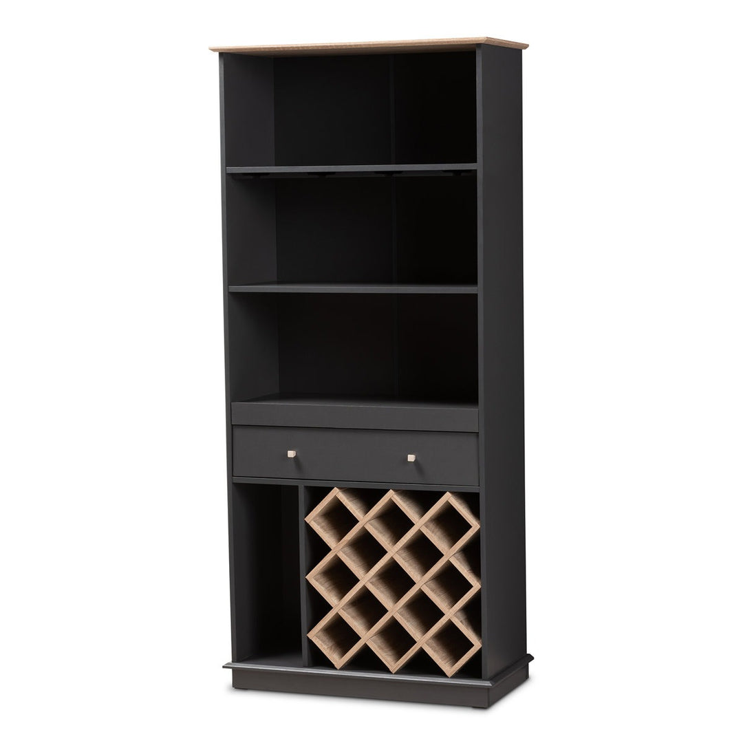 Nisto Tall Bar Unit | Black