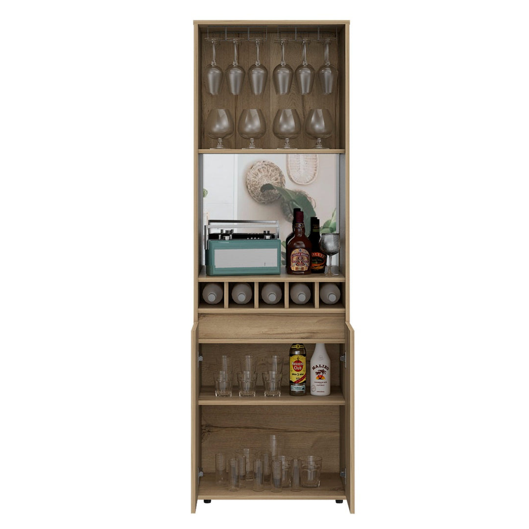Haruka Tall Bar Unit | Natural