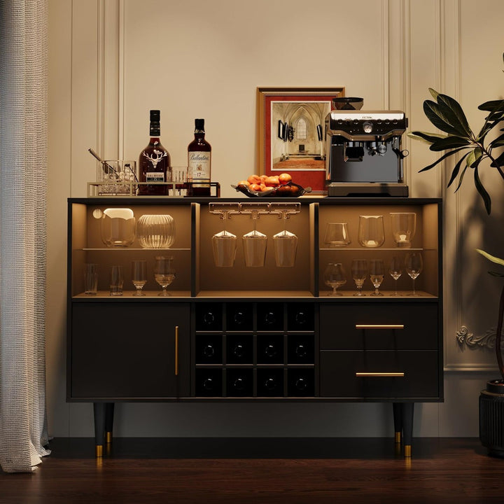 Miyu Bar Cabniet | Black