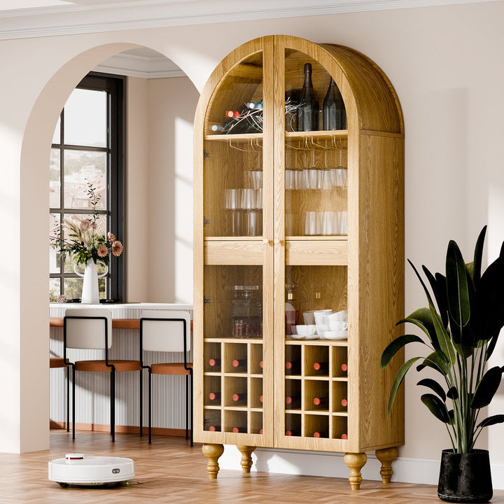 Yui Tall Bar Unit | Natural