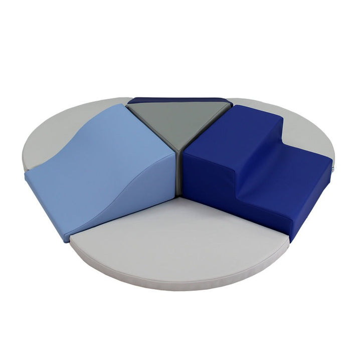 Pals Softplay Climber Playset 7-Piece Navy|Blue|Grey