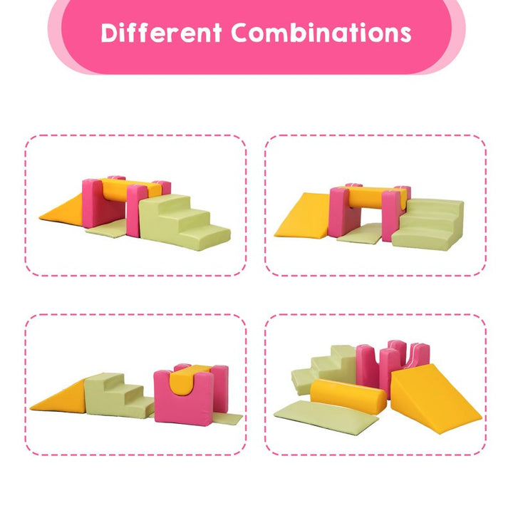 Luhu Softplay Climber Playset 6-Piece