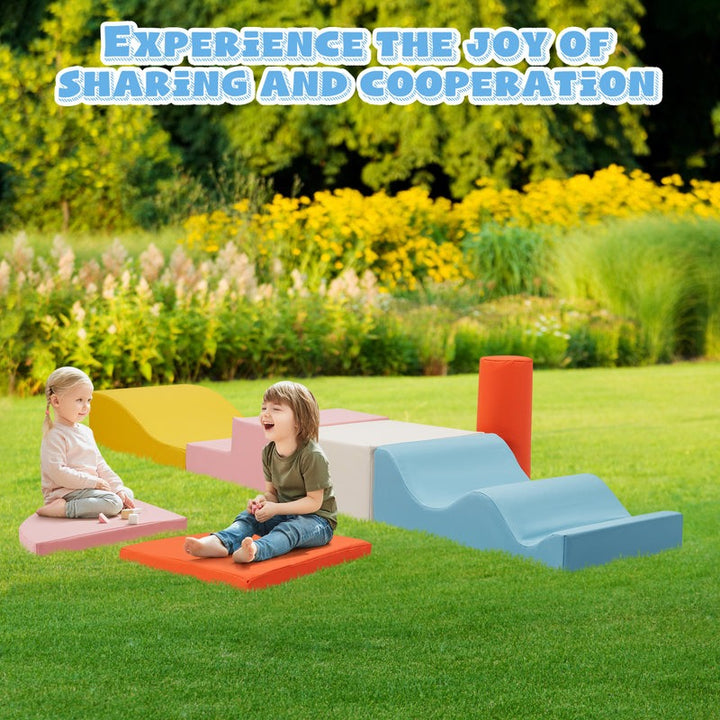 Mac Softplay Climber Playset 7-Piece