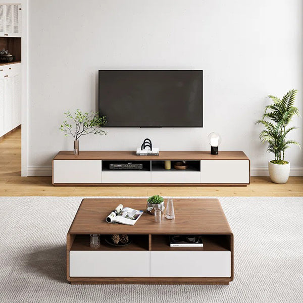 Satna Tv Stand | Small | Walnut