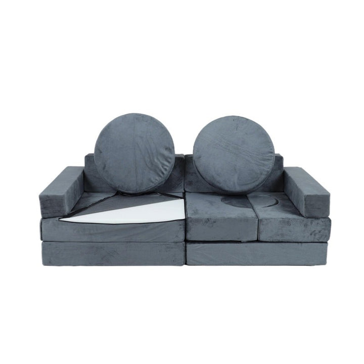 Monster Softplay Block Playset 14-Piece Grey