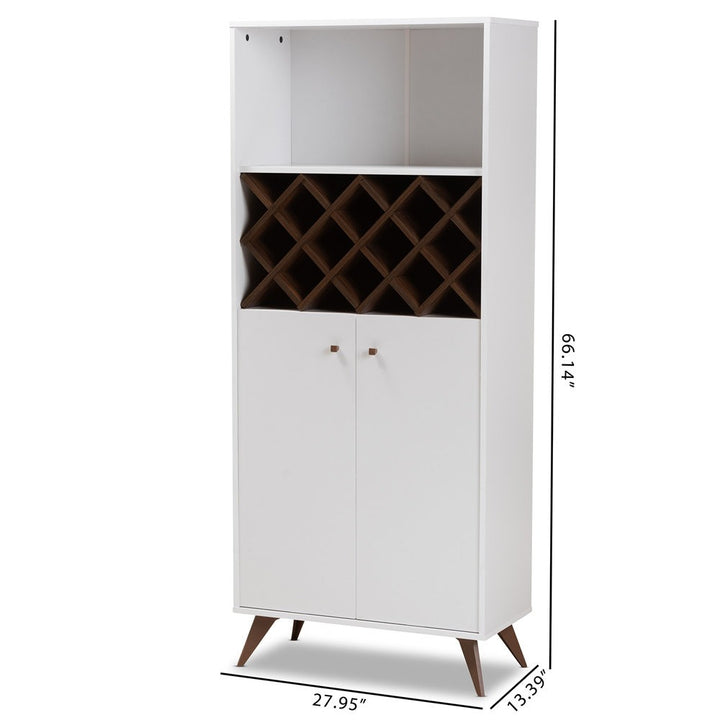 Sidu Tall Bar Unit | White