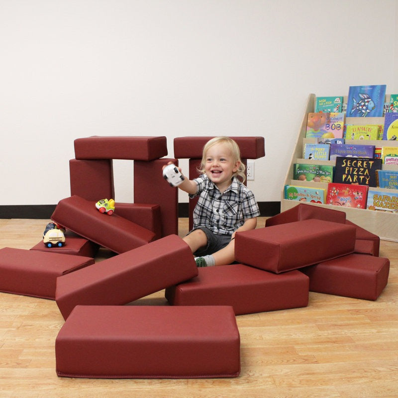 Brick Softplay Blocks Playset 18-Piece